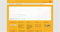 Desktop Screenshot of hrv.sika.com