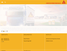 Tablet Screenshot of dom.sika.com