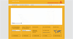 Desktop Screenshot of mex.sika.com